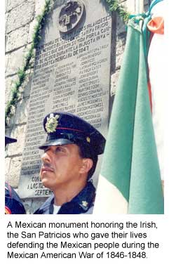 San Patricio monument